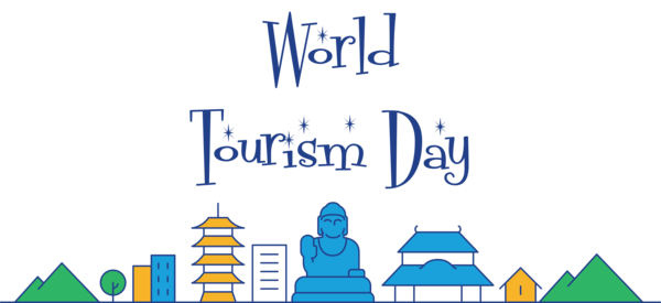 Transparent World Tourism Day Logo Diagram Meter for Tourism Day for World Tourism Day