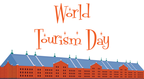 Transparent World Tourism Day Logo Design Font for Tourism Day for World Tourism Day