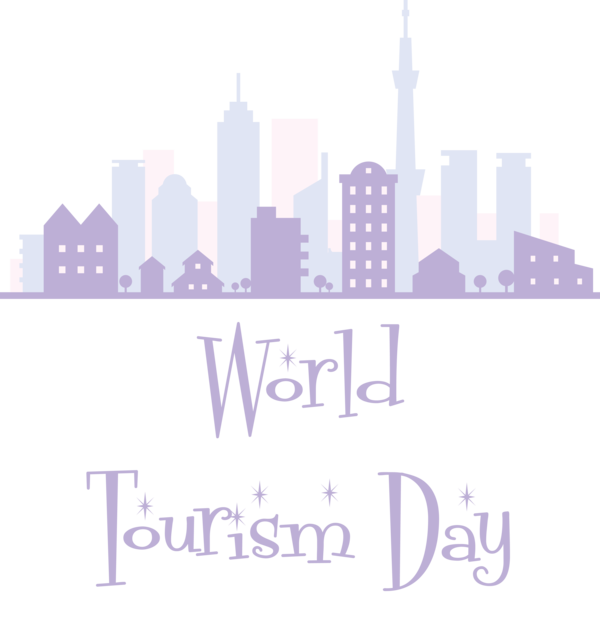 Transparent World Tourism Day Logo Font Meter for Tourism Day for World Tourism Day