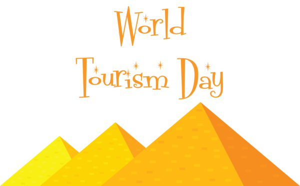 Transparent World Tourism Day Logo Font Beauty Parlour for Tourism Day for World Tourism Day