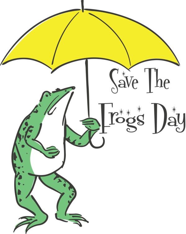 Transparent World Frog Day Cartoon Tree frog Frogs for Save The Frogs Day for World Frog Day
