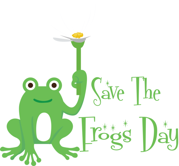Transparent World Frog Day Frogs Tree frog Logo for Save The Frogs Day for World Frog Day