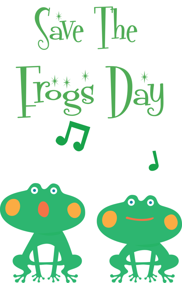 Transparent World Frog Day Frogs Tree frog Meter for Save The Frogs Day for World Frog Day