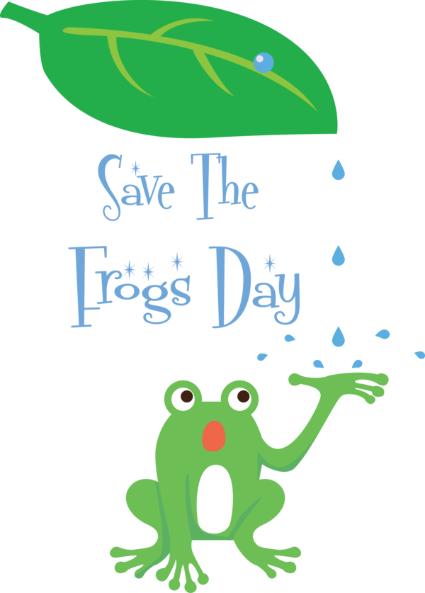 Transparent World Frog Day Frogs Tree frog Meter for Save The Frogs Day for World Frog Day