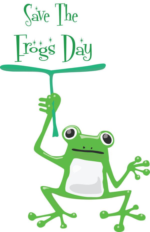 Transparent World Frog Day True frog Frogs Toad for Save The Frogs Day for World Frog Day