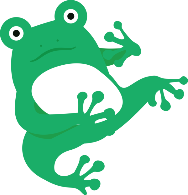 Transparent World Frog Day Line art Toad Frogs for Cartoon Frog for World Frog Day