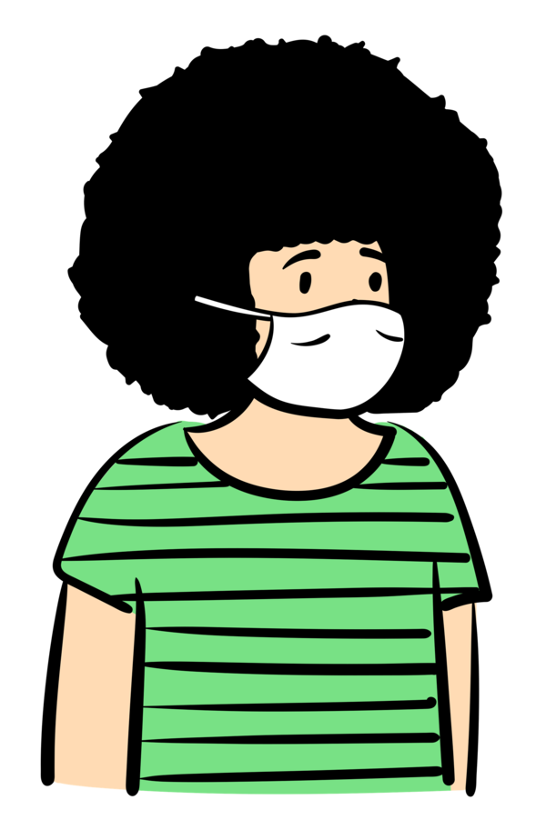 Transparent World Health Day Cartoon Comics Storyboard for Wearing Medical Masks for World Health Day