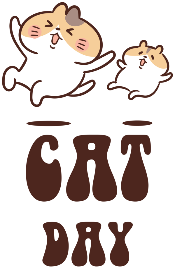 Transparent International Cat Day Design Dog Meter for Cat Day for International Cat Day