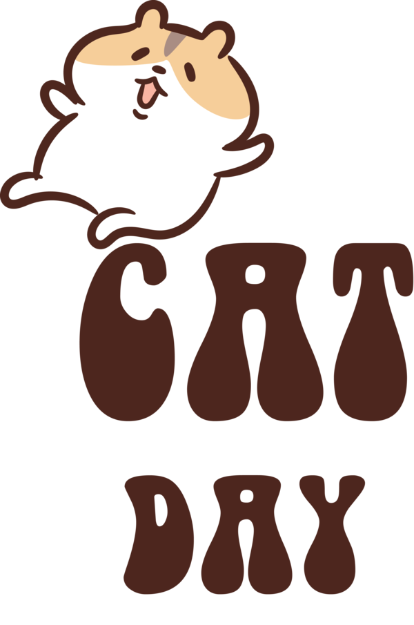 Transparent International Cat Day Cat Dog Meter for Cat Day for International Cat Day