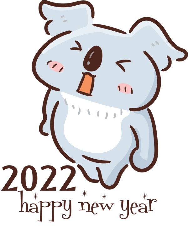 Transparent New Year School Dog Truancy for Happy New Year 2022 for New Year