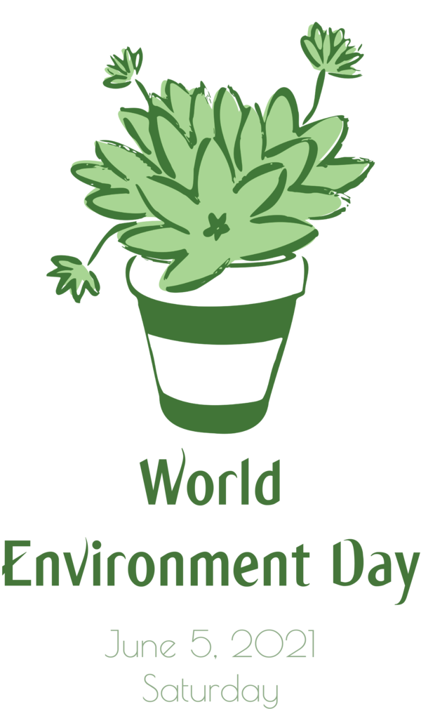 Transparent World Environment Day Flower Herbal medicine Herb for Environment Day for World Environment Day