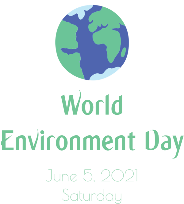 Transparent World Environment Day Logo Font Meter for Environment Day for World Environment Day