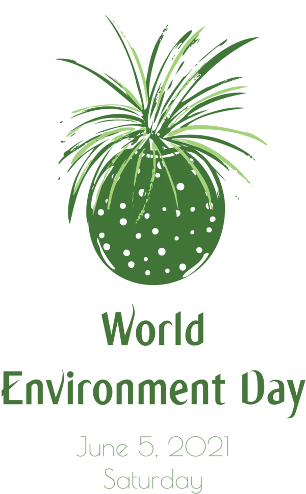 Transparent World Environment Day Palm trees Logo Leaf for Environment Day for World Environment Day
