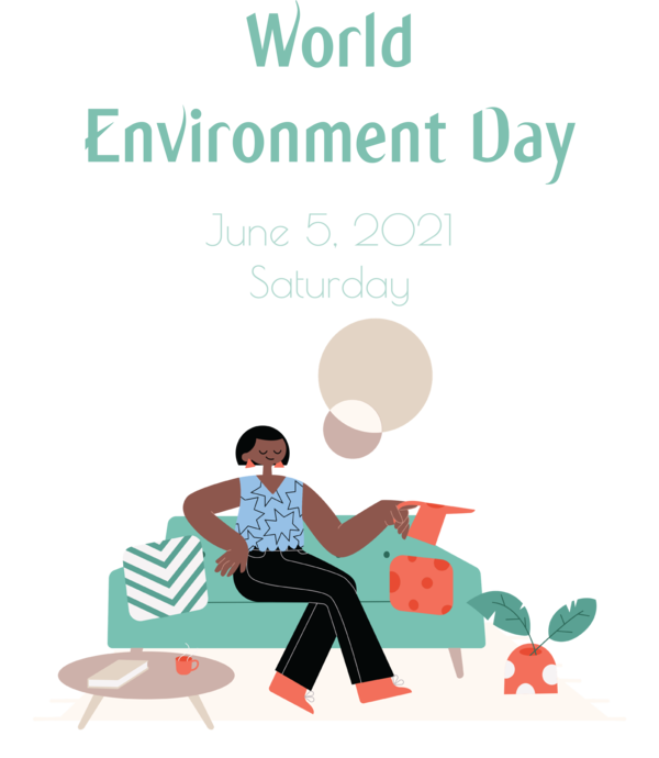 Transparent World Environment Day Design Cartoon Line for Environment Day for World Environment Day