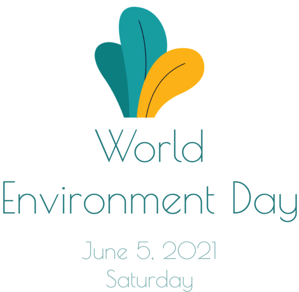 Transparent World Environment Day Logo Font Line for Environment Day for World Environment Day