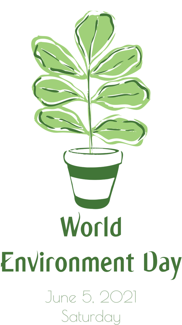 Transparent World Environment Day Leaf Plant stem Logo for Environment Day for World Environment Day