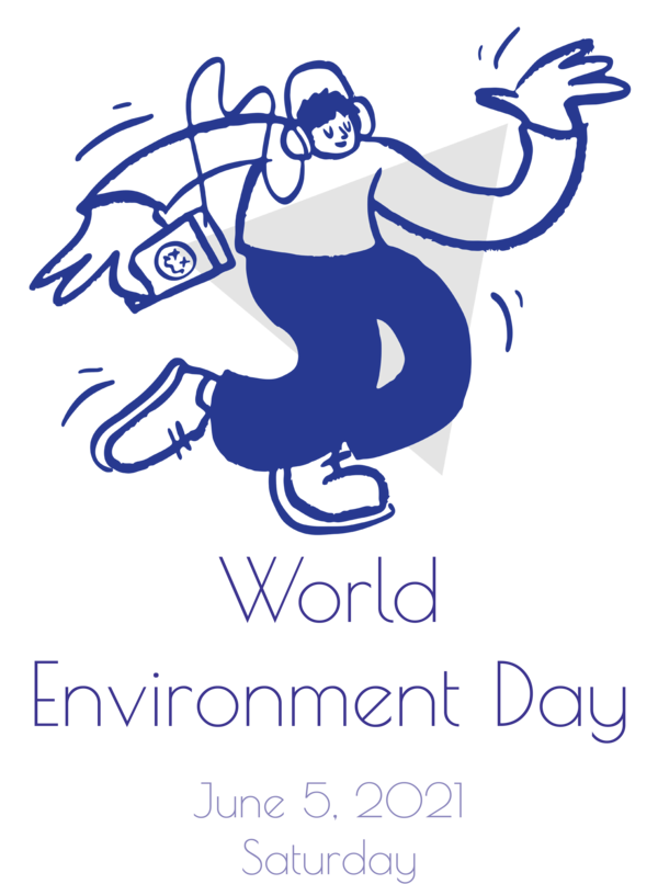 Transparent World Environment Day Doodle Podcast for Environment Day for World Environment Day