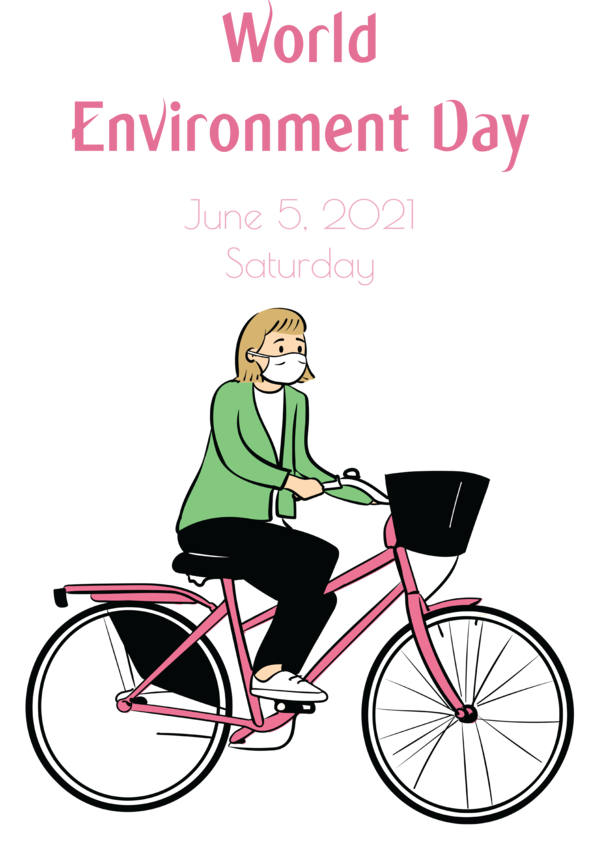 Transparent World Environment Day Cycling Bicycle Hybrid Bike for Environment Day for World Environment Day