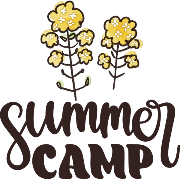Transparent Summer Day Logo Drawing Summer camp for Summer Camp for Summer Day
