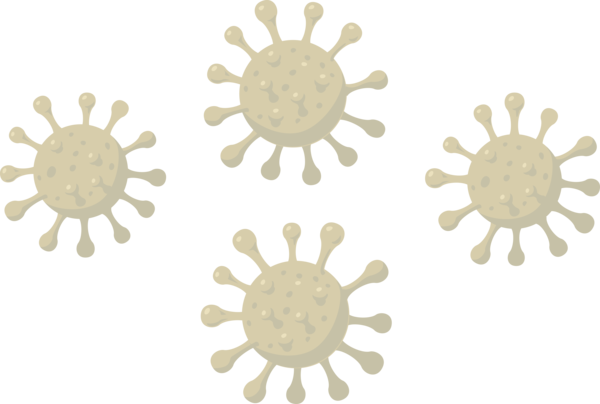 Transparent World Health Day Symmetry Circle Pattern for Coronavirus for World Health Day