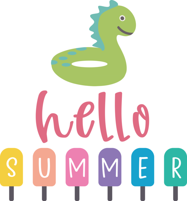 Transparent Summer Day Design Logo Meter for Hello Summer for Summer Day
