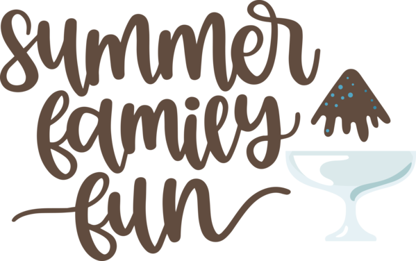 Transparent Summer Day Logo Calligraphy Meter for Summer Fun for Summer Day