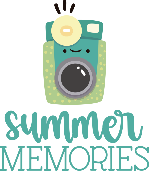 Transparent Summer Day Logo Design Cartoon for Summer Memories for Summer Day