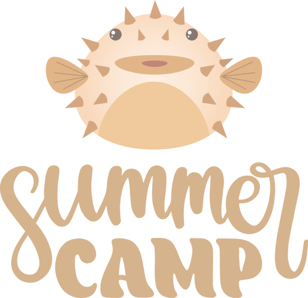 Transparent Summer Day Lion Logo Design for Summer Camp for Summer Day