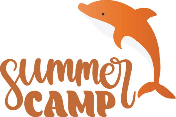 Transparent Summer Day Logo Cartoon Dog for Summer Camp for Summer Day
