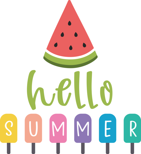 Transparent Summer Day Logo Line Meter for Hello Summer for Summer Day