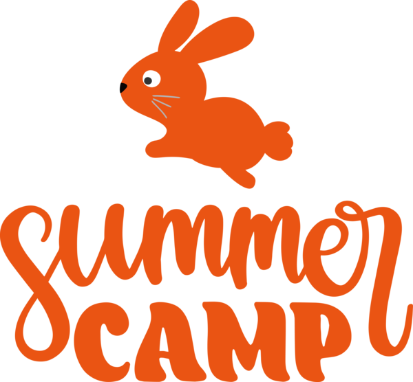 Transparent Summer Day Hares Rabbit Dog for Summer Camp for Summer Day