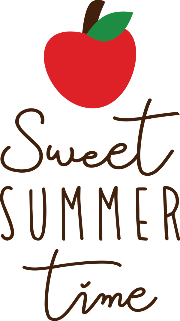 Transparent Summer Day Flower Logo Fruit for Sweet Summer for Summer Day