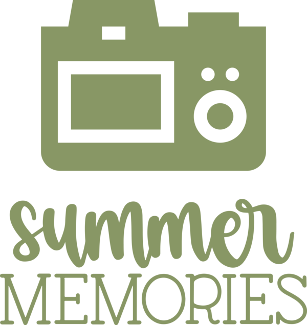 Transparent Summer Day Logo Font Green for Summer Memories for Summer Day