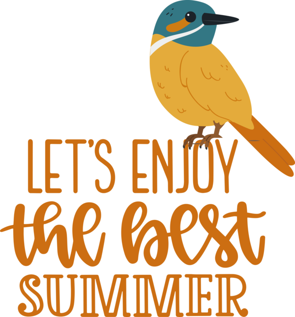 Transparent Summer Day Birds Logo Beak for Best Summer for Summer Day