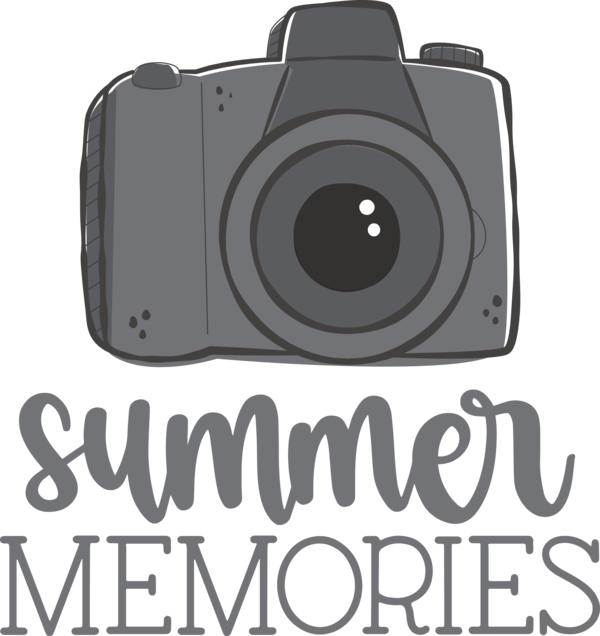 Transparent Summer Day DSLR Camera Camera Lens SLR Camera for Summer Memories for Summer Day