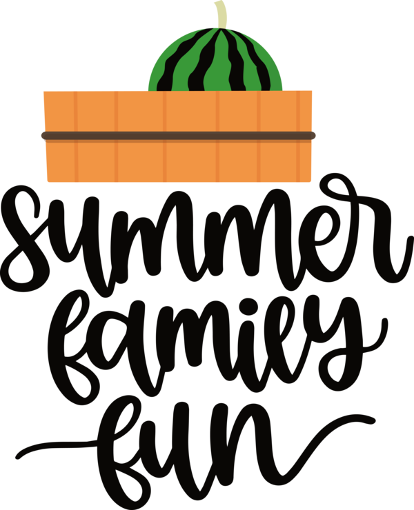 Transparent Summer Day Logo Calligraphy Plant for Summer Fun for Summer Day