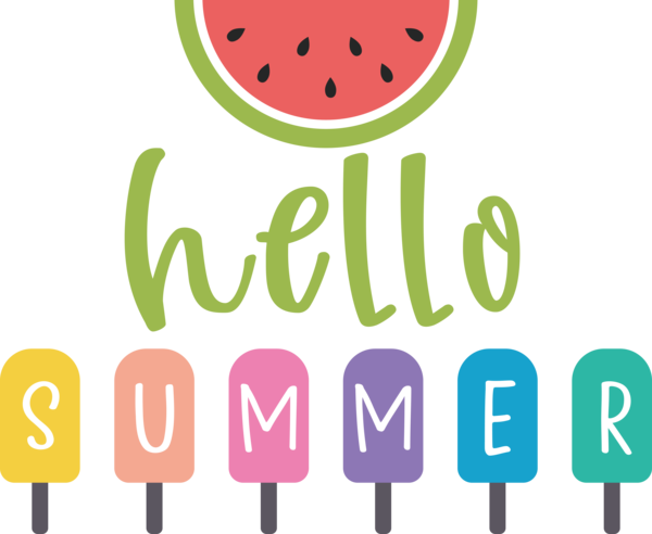 Transparent Summer Day Logo Design Superfood for Hello Summer for Summer Day