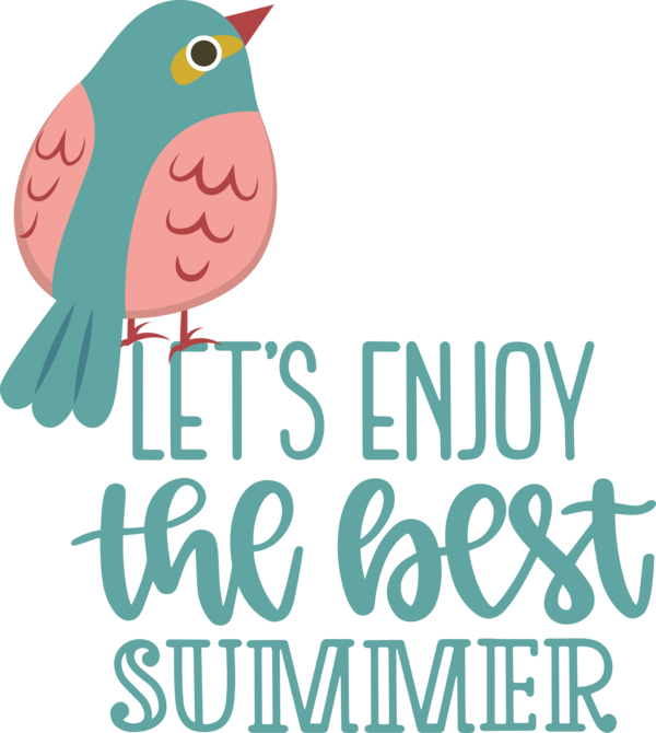 Transparent Summer Day Logo Meter Beak for Best Summer for Summer Day