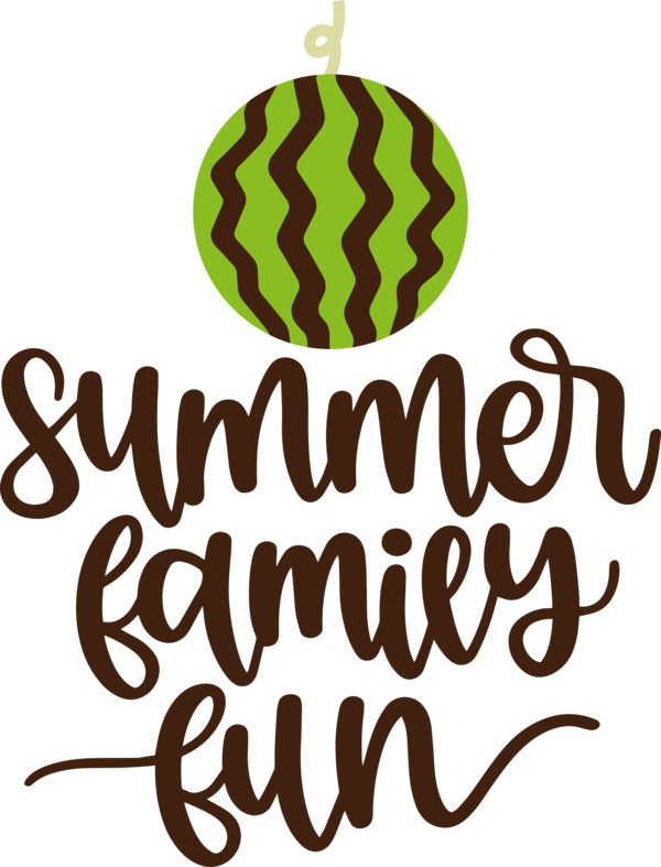 Transparent Summer Day Logo Flower Line for Summer Fun for Summer Day