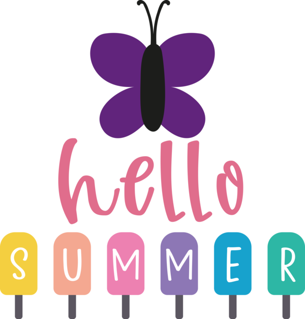 Transparent Summer Day Logo Design Line for Hello Summer for Summer Day