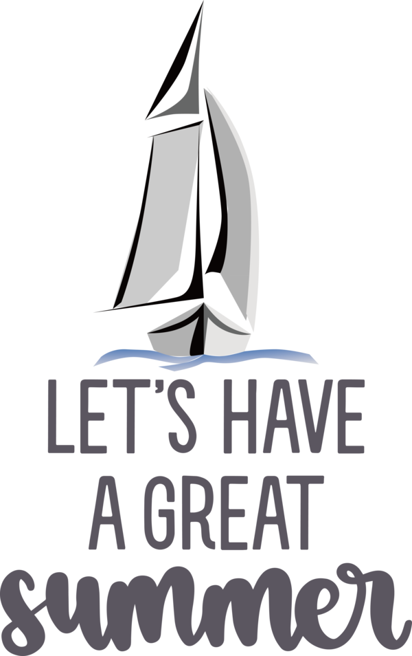 Transparent Summer Day Logo Design Sailing ship for Best Summer for Summer Day