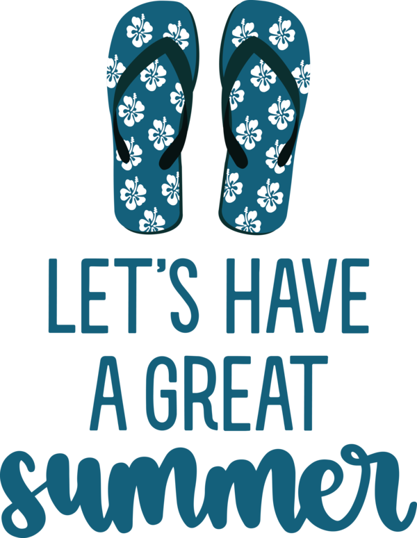 Transparent Summer Day Logo Design Shoe for Best Summer for Summer Day