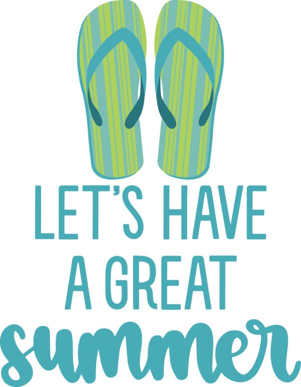 Transparent Summer Day Logo Design Shoe for Best Summer for Summer Day