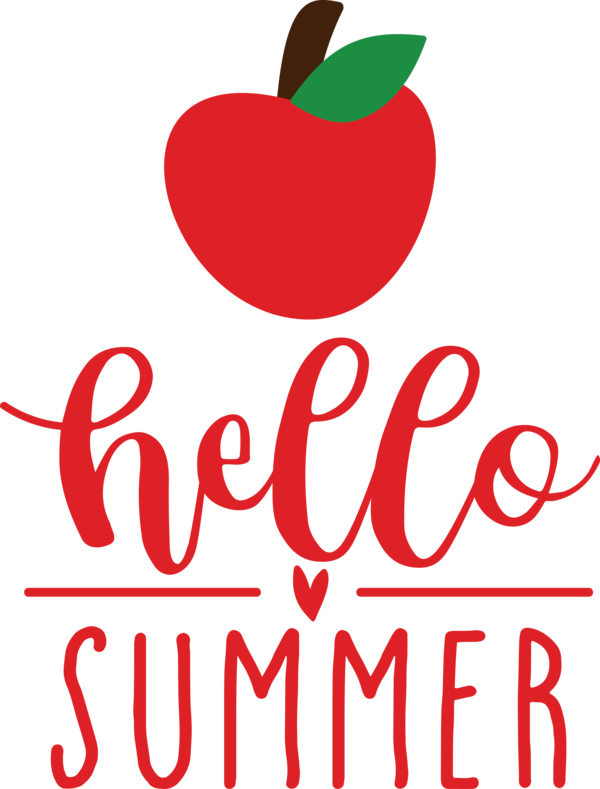 Transparent Summer Day Flower Logo Fruit for Hello Summer for Summer Day