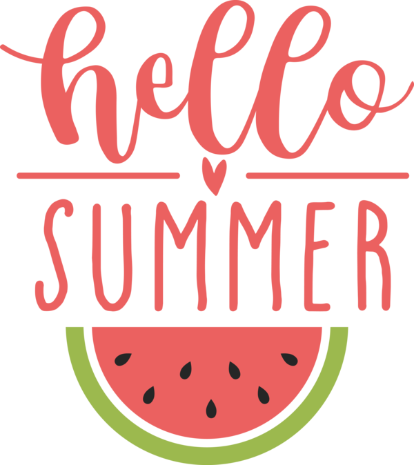 Transparent Summer Day Logo Fruit Meter for Hello Summer for Summer Day