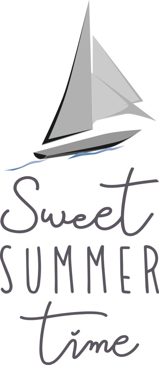 Transparent Summer Day Logo Calligraphy Design for Sweet Summer for Summer Day