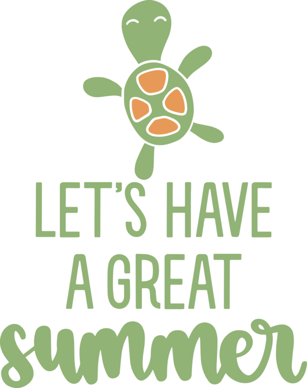 Transparent Summer Day Logo Produce Green for Summer Fun for Summer Day