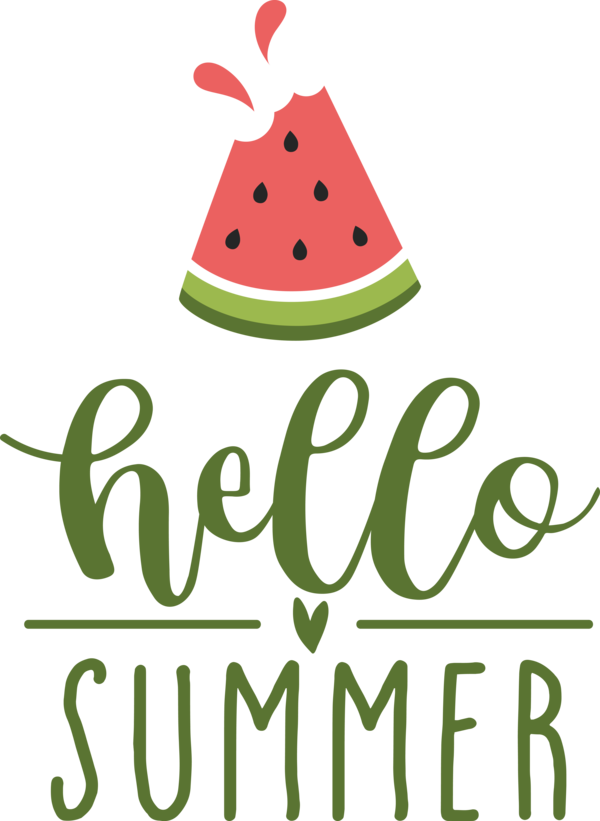 Transparent Summer Day Logo Leaf Line for Hello Summer for Summer Day