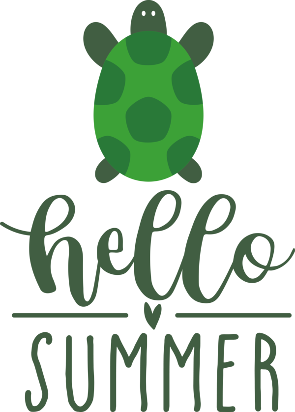 Transparent Summer Day Logo Leaf Text for Hello Summer for Summer Day