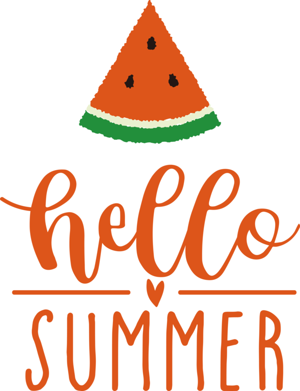 Transparent Summer Day Logo Line Produce for Hello Summer for Summer Day